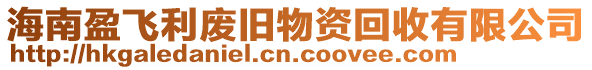 海南盈飛利廢舊物資回收有限公司
