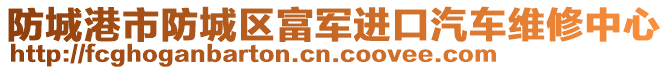 防城港市防城區(qū)富軍進口汽車維修中心