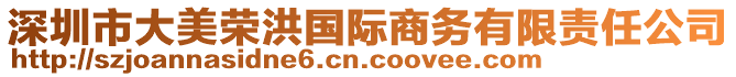 深圳市大美榮洪國際商務有限責任公司