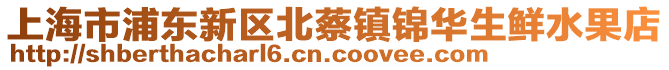 上海市浦東新區(qū)北蔡鎮(zhèn)錦華生鮮水果店