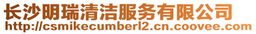 長(zhǎng)沙明瑞清潔服務(wù)有限公司