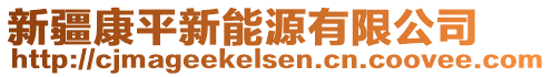 新疆康平新能源有限公司