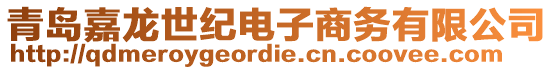 青島嘉龍世紀(jì)電子商務(wù)有限公司