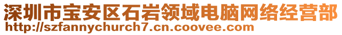 深圳市寶安區(qū)石巖領(lǐng)域電腦網(wǎng)絡(luò)經(jīng)營部