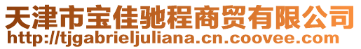 天津市寶佳馳程商貿(mào)有限公司