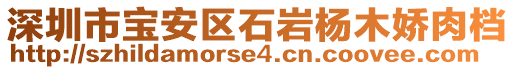 深圳市寶安區(qū)石巖楊木嬌肉檔