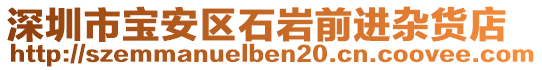 深圳市寶安區石巖前進雜貨店