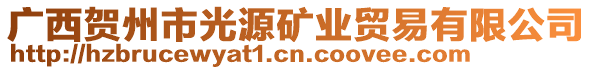 廣西賀州市光源礦業(yè)貿(mào)易有限公司