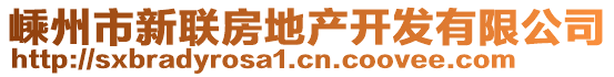 嵊州市新聯(lián)房地產(chǎn)開(kāi)發(fā)有限公司