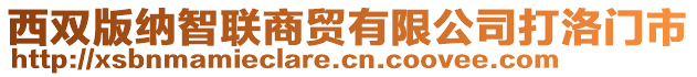 西雙版納智聯(lián)商貿(mào)有限公司打洛門市