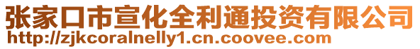 張家口市宣化全利通投資有限公司