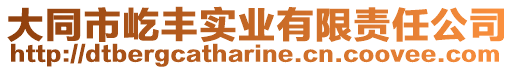 大同市屹豐實(shí)業(yè)有限責(zé)任公司