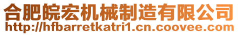 合肥皖宏機(jī)械制造有限公司