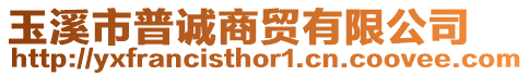 玉溪市普誠商貿(mào)有限公司