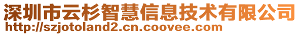 深圳市云杉智慧信息技術(shù)有限公司