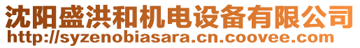 沈陽盛洪和機電設備有限公司