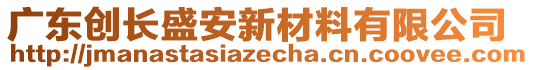 廣東創(chuàng)長盛安新材料有限公司