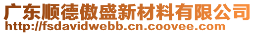 廣東順德傲盛新材料有限公司