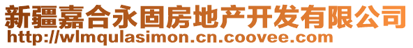 新疆嘉合永固房地產(chǎn)開發(fā)有限公司