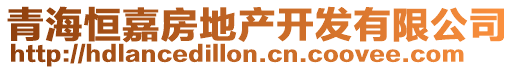 青海恒嘉房地產開發有限公司
