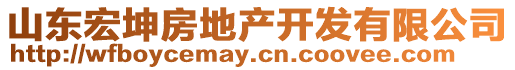 山東宏坤房地產開發(fā)有限公司