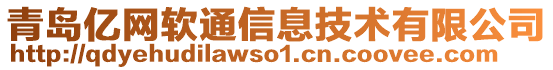 青島億網軟通信息技術有限公司