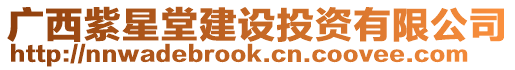 廣西紫星堂建設(shè)投資有限公司