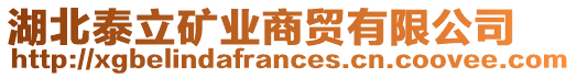 湖北泰立礦業商貿有限公司