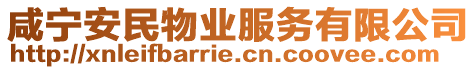 咸寧安民物業(yè)服務(wù)有限公司