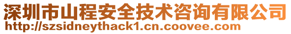 深圳市山程安全技術(shù)咨詢有限公司