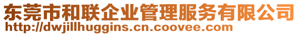 東莞市和聯(lián)企業(yè)管理服務(wù)有限公司