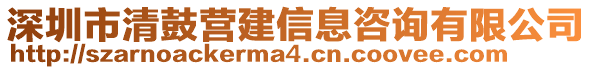 深圳市清鼓營建信息咨詢有限公司