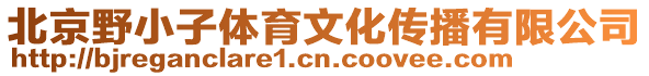 北京野小子體育文化傳播有限公司