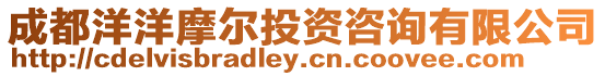 成都洋洋摩爾投資咨詢有限公司