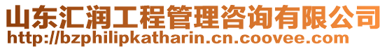 山東匯潤工程管理咨詢有限公司