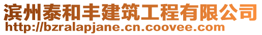 濱州泰和豐建筑工程有限公司