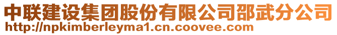 中聯建設集團股份有限公司邵武分公司