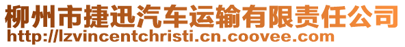 柳州市捷迅汽車運(yùn)輸有限責(zé)任公司