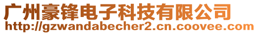 廣州豪鋒電子科技有限公司