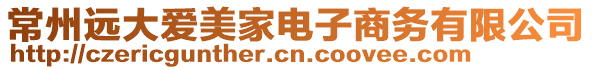 常州遠大愛美家電子商務有限公司
