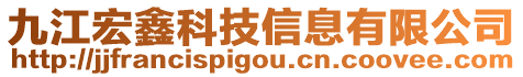 九江宏鑫科技信息有限公司