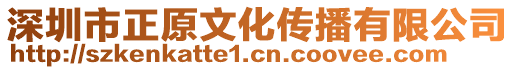深圳市正原文化傳播有限公司