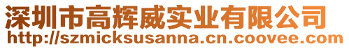 深圳市高輝威實業(yè)有限公司