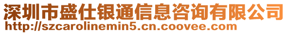 深圳市盛仕銀通信息咨詢有限公司