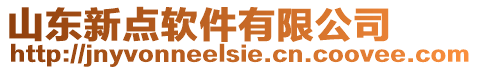 山東新點(diǎn)軟件有限公司