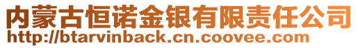 內(nèi)蒙古恒諾金銀有限責(zé)任公司