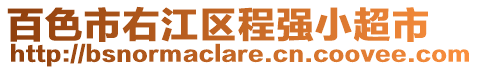 百色市右江區(qū)程強小超市