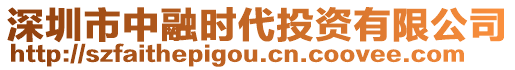 深圳市中融時(shí)代投資有限公司