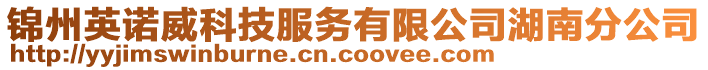 錦州英諾威科技服務有限公司湖南分公司