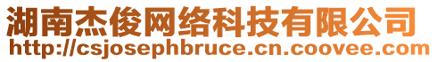 湖南杰俊網(wǎng)絡(luò)科技有限公司